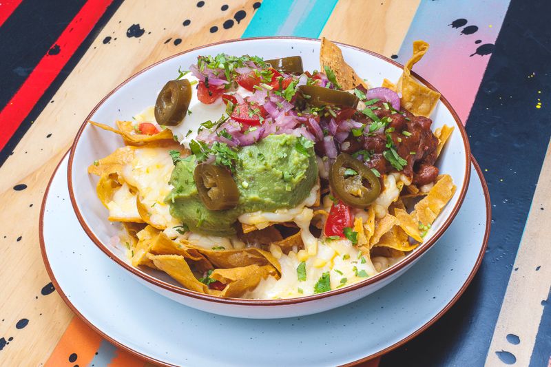Chicken and Cheese Nachos GYG